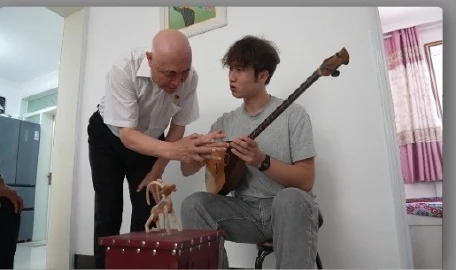 纪录片《寻艺丝路》拍摄现场
